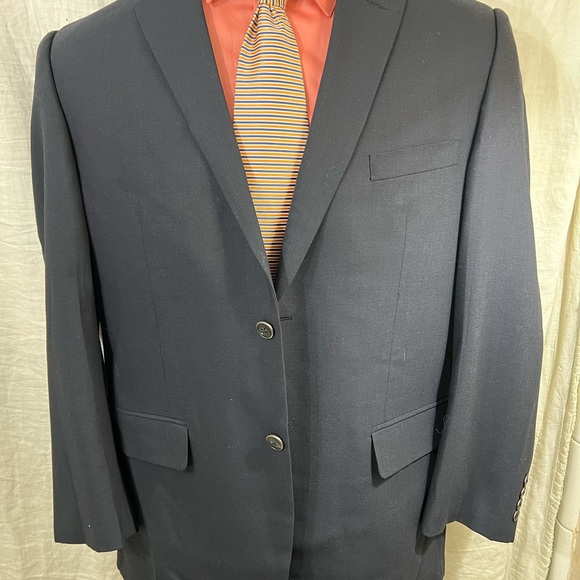 WILKE•RODRIGUEZ MENS DRESS BLAZER SIZE46R 100% WOOL. - Picture 5 of 10